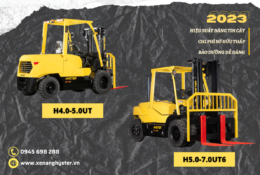 Dòng xe nâng HYSTER UT series: Xe nâng chuyên dụng cho các nhiệm vụ cường độ thấp. 