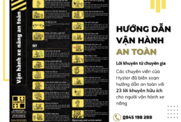 23 lời khuyên vận hành xe nâng từ chuyên gia Hyster