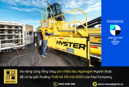 Hyster có tên tại đề cử giải Thiết kế Đổi mới năm 2023 của Fast Company