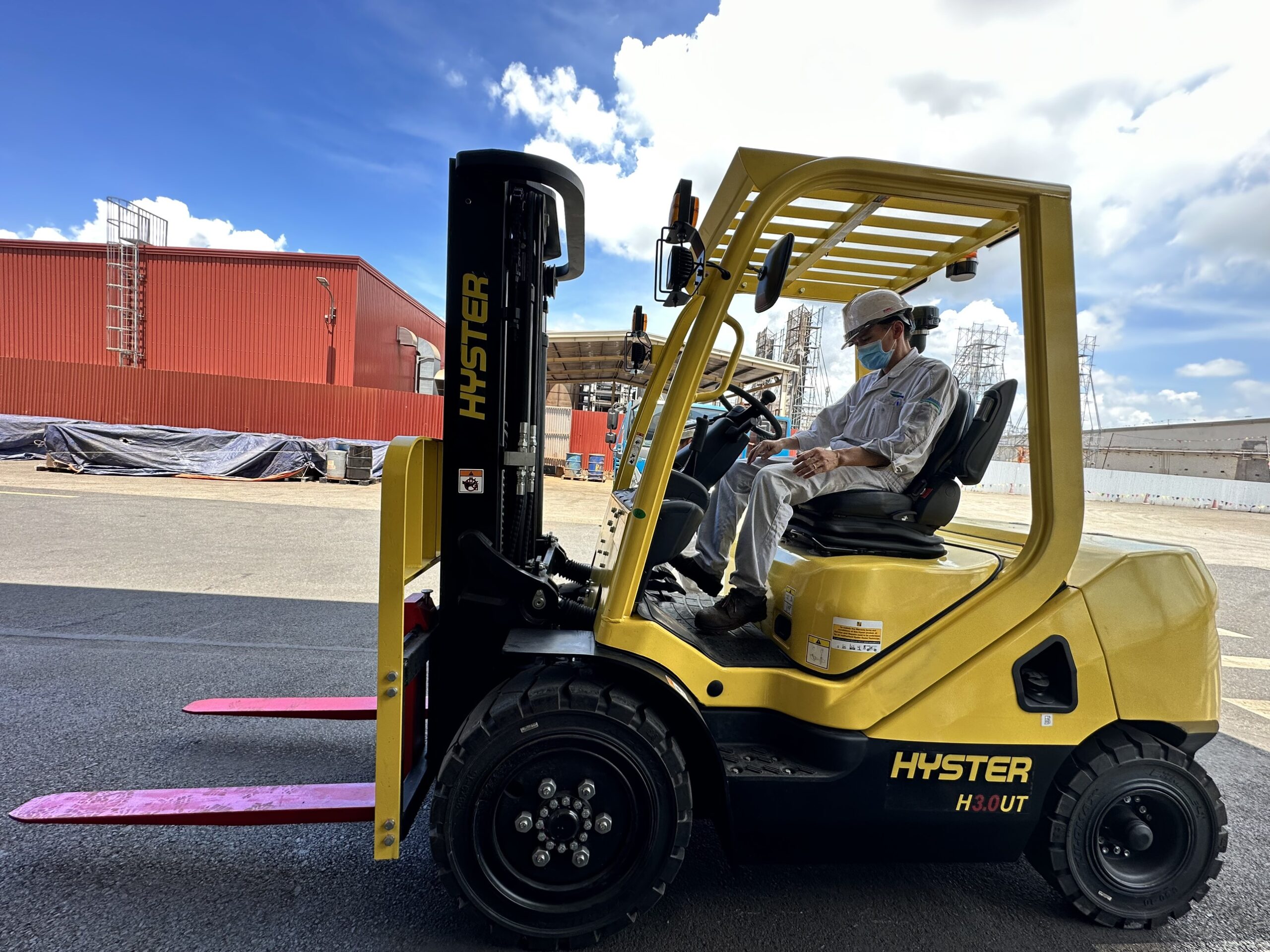 Xe nâng H2.0-3.5UT, xe nâng dầu, xe nâng Hyster