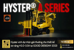 Xe nâng H2.0-3.5A Hyster đạt giải thưởng GOOD DESIGN® 2023