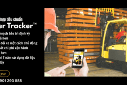 Hyster Tracker được tích hợp cho xe nâng điện và xe nâng động cơ đốt trong