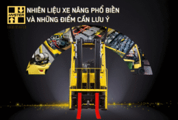 Nhiên liệu xe nâng phổ biến và những điểm cần lưu ý