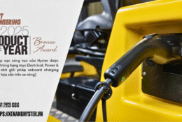 Hyster đoạt giải Product of the Year 2025 nhờ giải pháp sạc tích hợp.