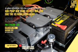 Xe nâng điện pin Lithium-ion: Giải pháp bền vững và hiệu quả cho thiết bị nâng hạng nặng