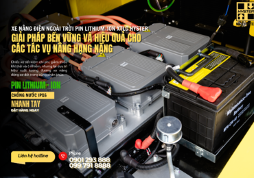 Xe nâng điện pin Lithium-ion: Giải pháp bền vững và hiệu quả cho thiết bị nâng hạng nặng