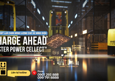 Linh hoạt lựa chọn năng lượng cho xe nâng điện cùng Power Cellect™ của Hyster