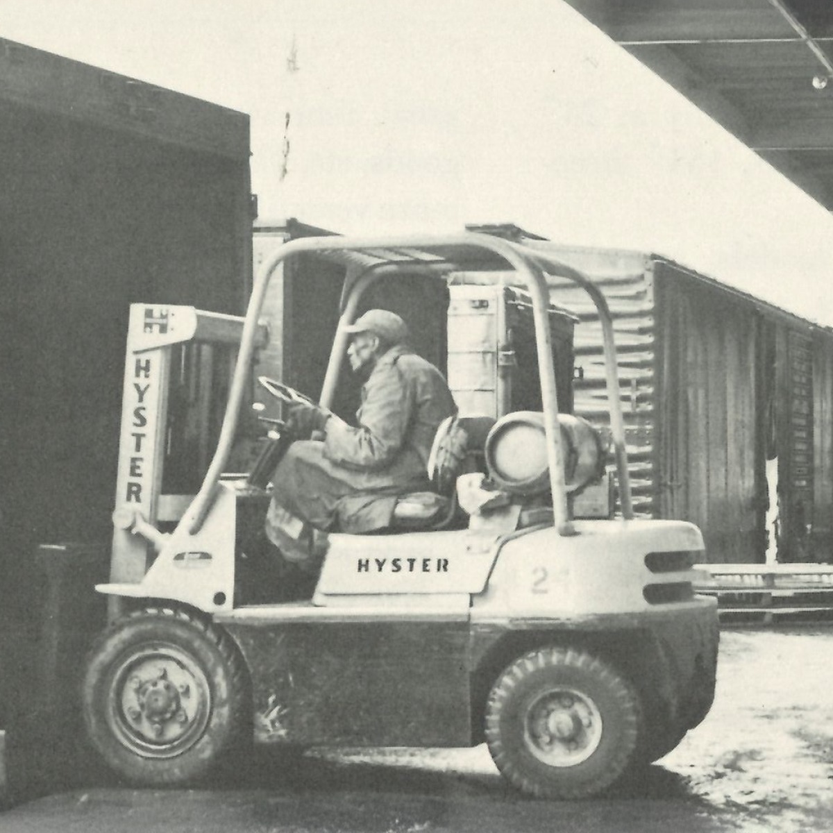 Xe nâng Hyster trong thập niên 1960s